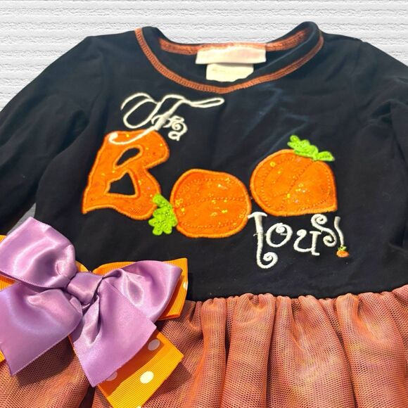 Bonnie Baby Faboolous Fabulous Tutu Halloween Tunic Dress Size 18 Months - Picture 2 of 4